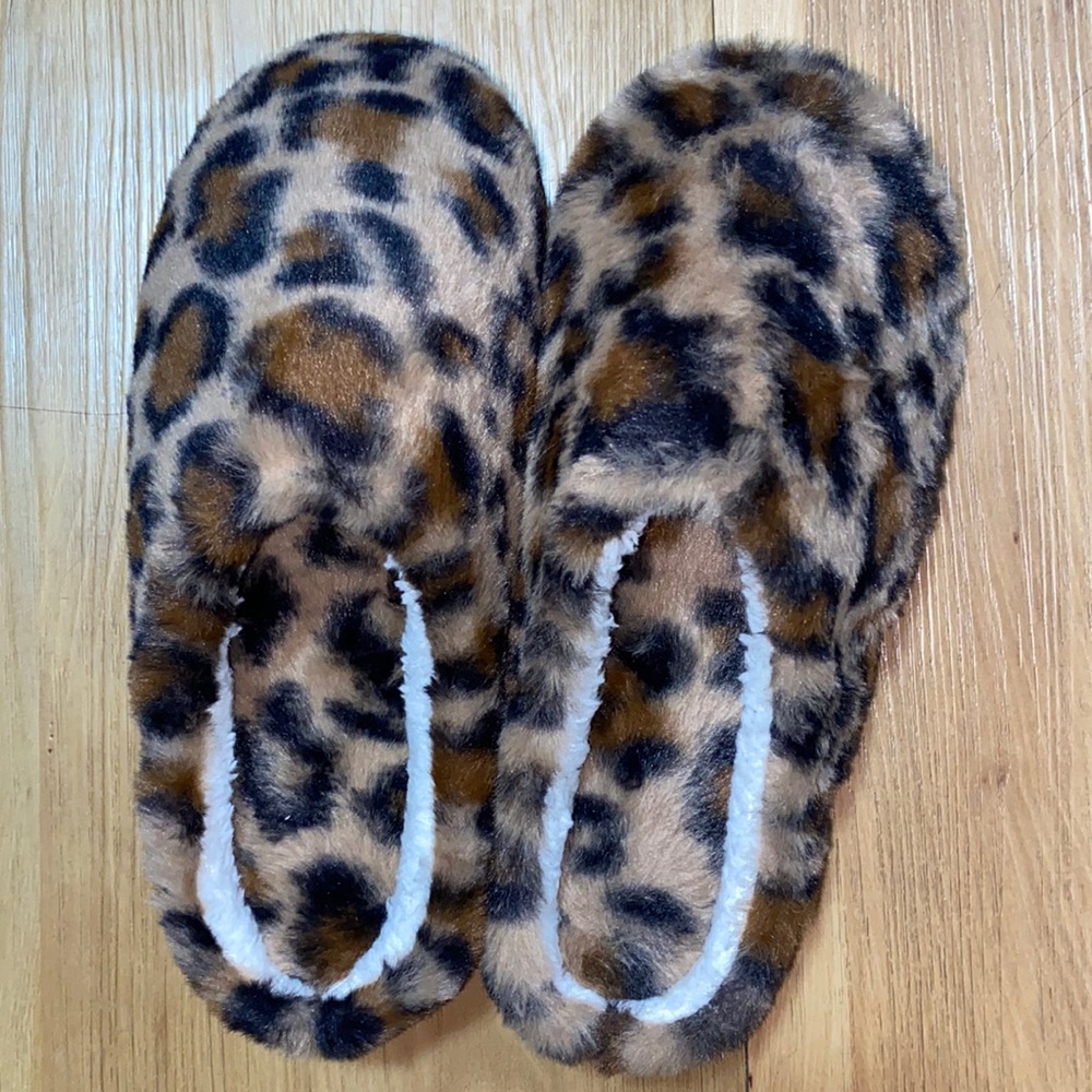 Cheetah Slippers